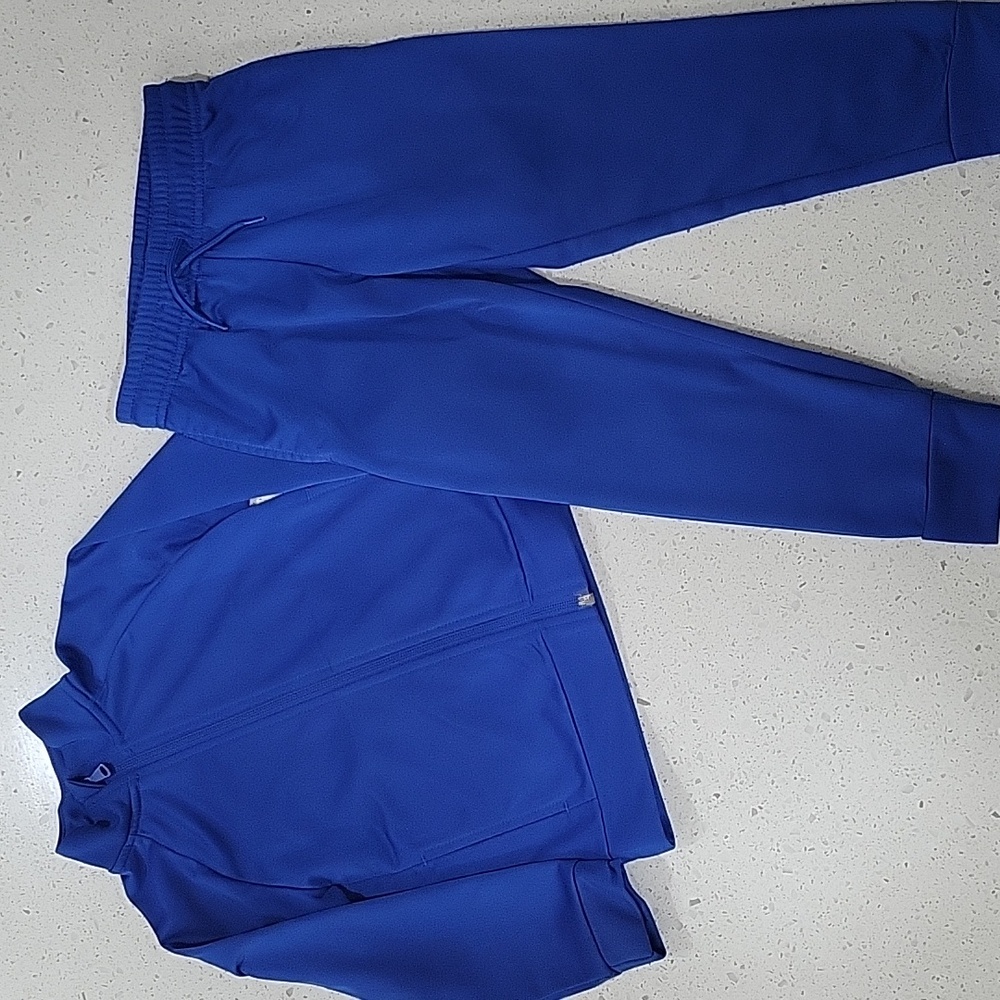 H&M Sport 2 Piece Cobalt Royal Blue Track Set Size 3/4T